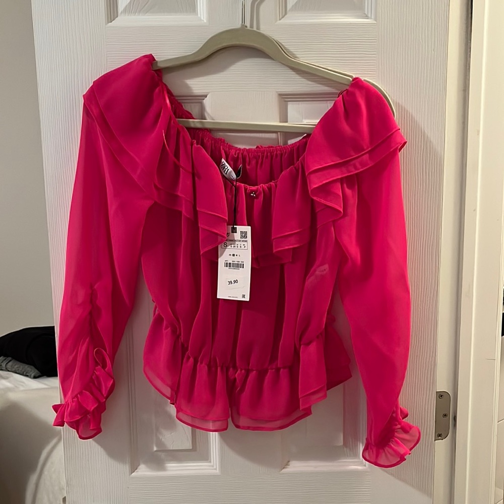 Zara top NWT